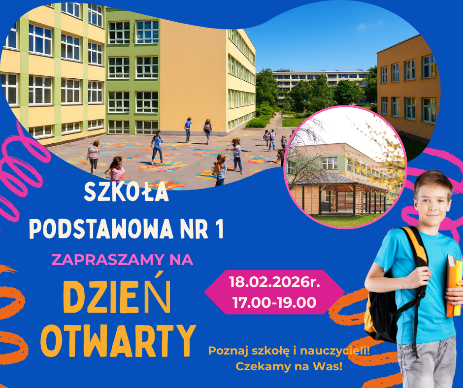 Dni otwarte, zapisy do klasy pierwszej na rok szkolny 2026/2027