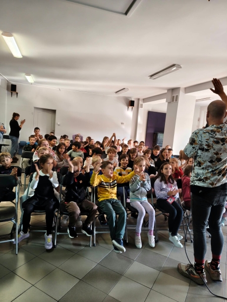 ''Jakie życie taki rap''- spotkanie z Akademią Feliksa 